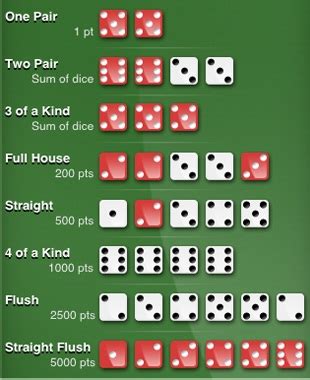 12 E Verso Poker Dice