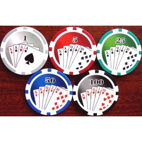 14g Royal Flush Fichas De Poker