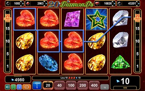 20 Diamonds Slot Gratis