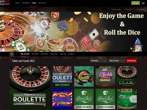 377bet Casino Mobile