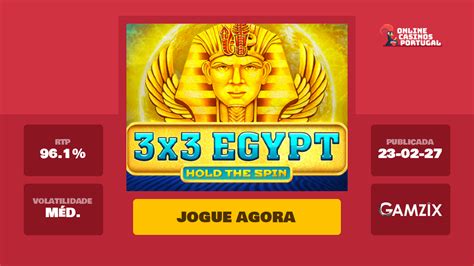 3x3 Egypt Hold The Spin Slot Gratis