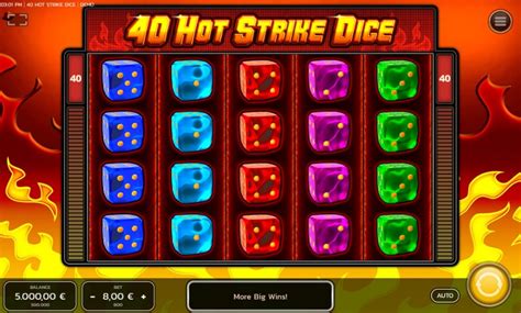 40 Hot Strike Dice Pokerstars