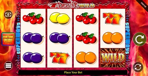 7 S Deluxe Wild Fortune Slot Gratis