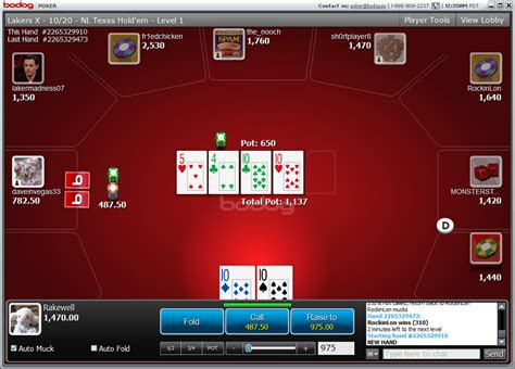 777 Poker Bodog