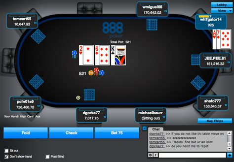 888 Poker Niveis Vip