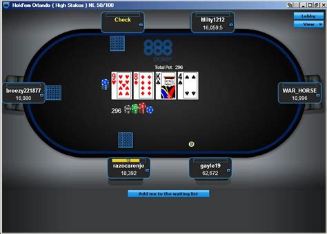 888 Poker Rakeback Equivalente