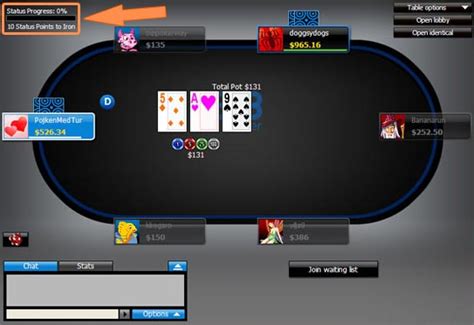 888 Poker Status Pago