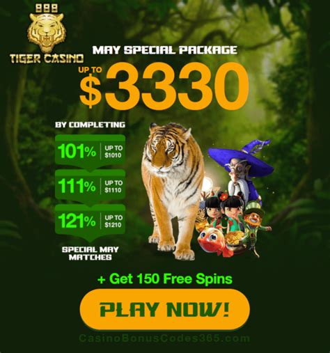 888 Tiger Casino Bonus