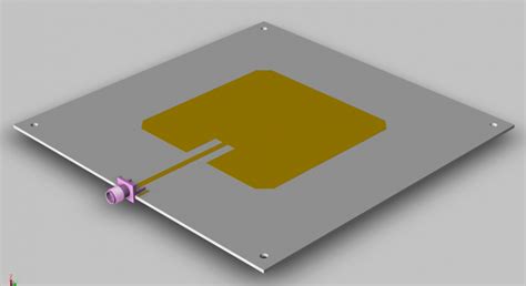 A Concepcao De Dupla L Slot Microstrip Antena De Wimax Sem Fios E Aplicacao