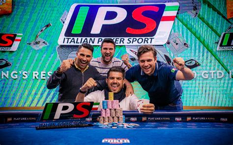 A Contagem De Fichas Italian Poker Open