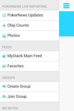 A Pokernews Mystack App