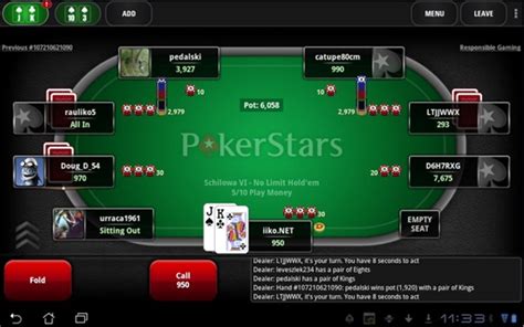 A Pokerstars 3g