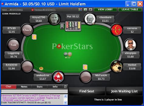 A Pokerstars 9m