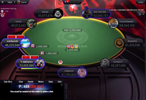 A Pokerstars Agenda Wcoop