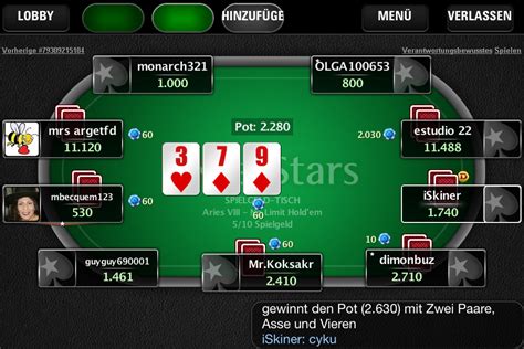 A Pokerstars Iphone 3g