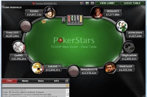 A Pokerstars Pj Turbo Classificacao