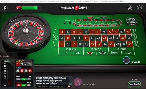 A Pokerstars Roleta App