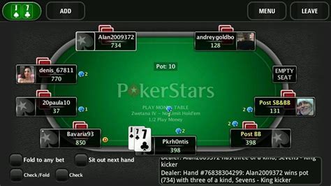 A Pokerstars Timer Android