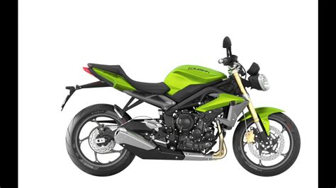 A Triumph Street Triple Roleta Verde