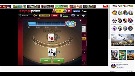 A Zynga Blackjack Ipad