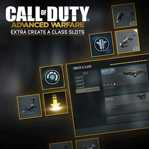 Advanced Warfare 13 Slots