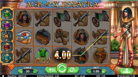 Age Of Cleopatra Slot Gratis