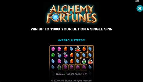 Alchemy Fortunes Bwin