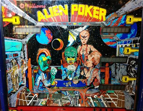 Alien Poker Pecas De Pinball