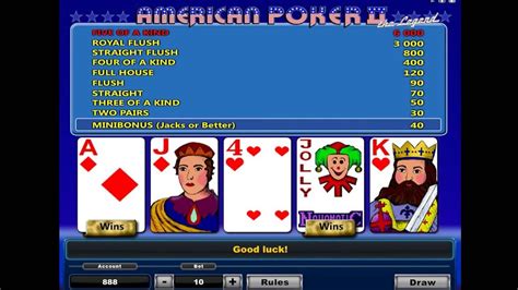 American Poker Online Gratis