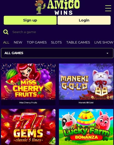 Amigo Wins Casino Apk