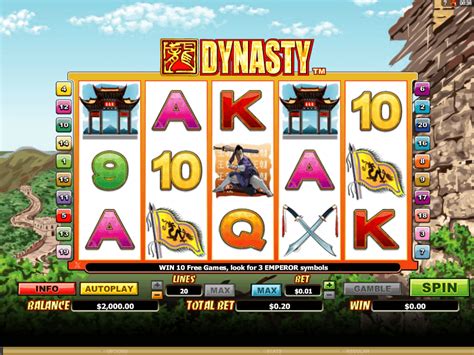 Ancient Dynasty Slot - Play Online