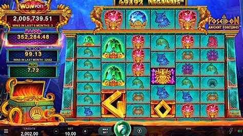 Ancient Fortunes Poseidon Wowpot Megaways Slot Gratis