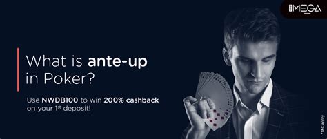 Ante Up Poker Definicao