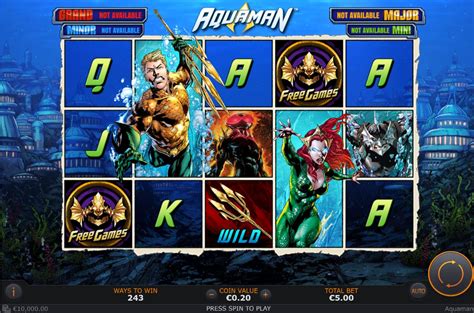 Aquaman Slot Gratis