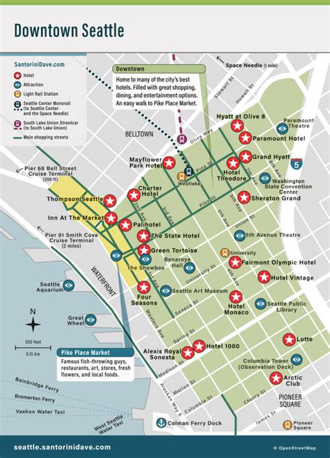 Area De Seattle Casino Mapa