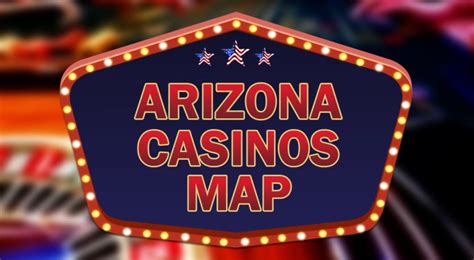 Arizona Locais De Casino Mapa