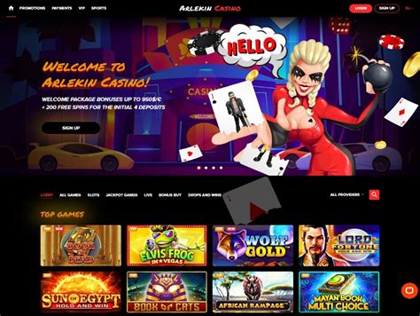 Arlekin Casino Login