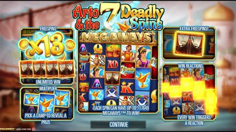 Arto The 7 Deadly Spins Slot - Play Online