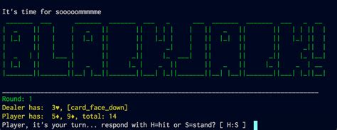 Ascii Art De Blackjack