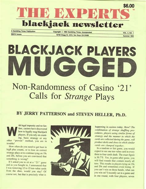 Atual Blackjack Newsletter