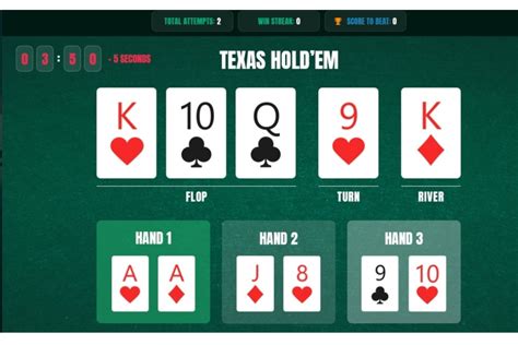 Avancado Texas Holdem Quiz