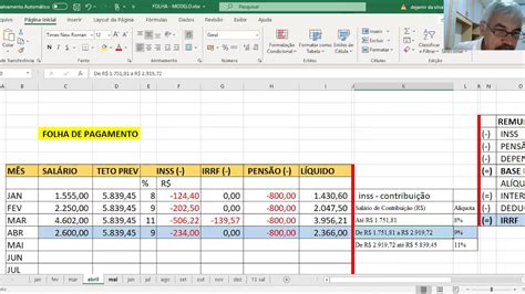 Banca De Gestao De Folha De Calculo Do Excel