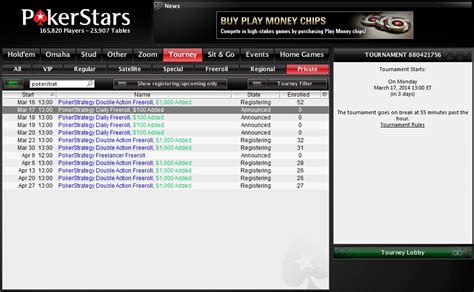 Banca Pokerstars Freeroll