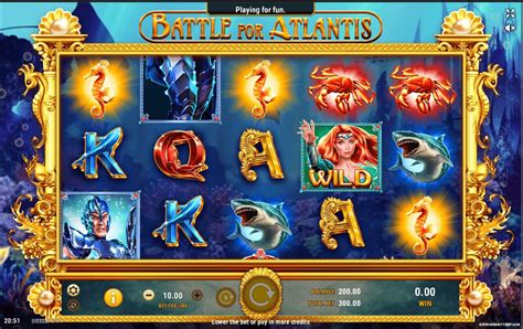 Battle For Atlantis Slot - Play Online