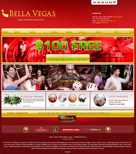 Bella Vegas Casino Codigo Promocional