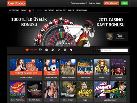 Betboo Casino Login