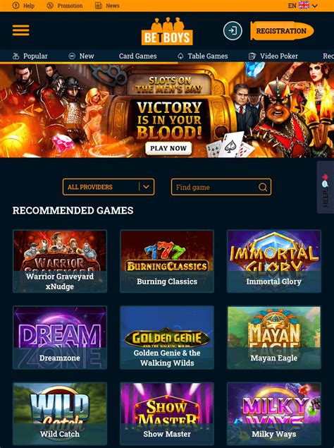 Betboys Casino Login