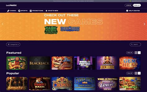 Betparx Casino Online