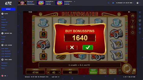 Billyonaire Bonus Buy Pokerstars