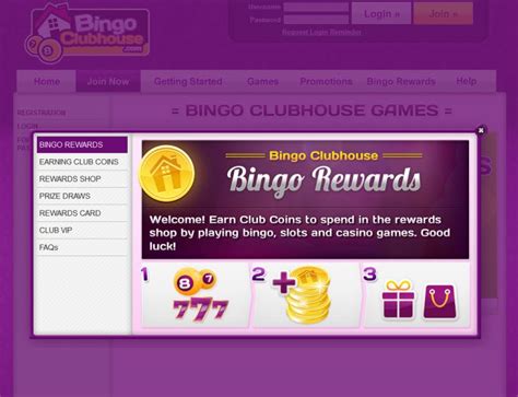 Bingo Clubhouse Casino Login